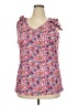 Cj Banks 100% Polyester Pink Tank Top Size 2X - photo 1