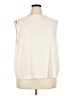 Sanctuary 100% Polyester Ivory White Sleeveless Blouse Size 2X - photo 1