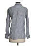 Zara Stripes Silver Long Sleeve Button-Down Shirt Size S - photo 2