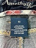 Amethyst Jeans Hearts Blue Jeans Size 11 - photo 7