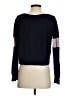 360 Sweater 100% Cashmere Color Block Blue Cashmere Pullover Sweater Size XS - photo 2