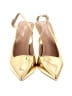 Assorted Brands Metallic Gold Heels Size 8 1/2 - photo 2
