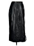 Shein Black Faux Leather Skirt Size 6 - photo 2