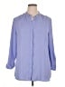 Zac & Rachel 100% Polyester Blue 3/4 Sleeve Blouse Size XL - photo 1