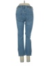White House Black Market Chevron-herringbone Blue Jeans Size 00 Petite - photo 2