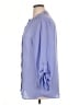 Zac & Rachel 100% Polyester Blue 3/4 Sleeve Blouse Size XL - photo 5