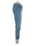 White House Black Market Chevron-herringbone Blue Jeans Size 00 Petite - photo 4