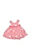 Obaibi 100% Cotton Hearts Pink Dress Size 6-9 mo - photo 1