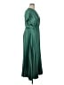 Lush 100% Polyester Green Cocktail Dress Size XL - photo 4