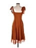 Forever 21 100% Polyester Brown Cocktail Dress Size S - photo 2