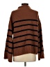 A.L.C. 100% Wool Stripes Brown Wool Pullover Sweater Size S - photo 2