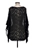 Ella Moss Black 3/4 Sleeve Blouse Size L - photo 2