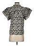 Dylan 100% Cotton Gray Short Sleeve Blouse Size XS - photo 2