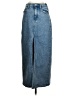 Universal Thread Blue Denim Skirt Size 4 - photo 1