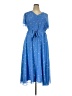 Talbots 100% Polyester Stars Blue Casual Dress Size 18 - photo 1