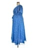 Talbots 100% Polyester Stars Blue Casual Dress Size 18 - photo 5