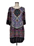 Alya 100% Polyester Paisley Purple Casual Dress Size M - photo 1