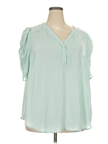 Torrid Short Sleeve Blouse (view 1)