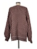 Altar'd State 100% Acrylic Polka Dots Brown Pullover Sweater Size M - photo 2