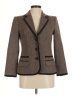 Trina Turk Tweed Brown Wool Blazer Size 6 - photo 1