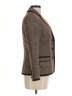 Trina Turk Tweed Brown Wool Blazer Size 6 - photo 4
