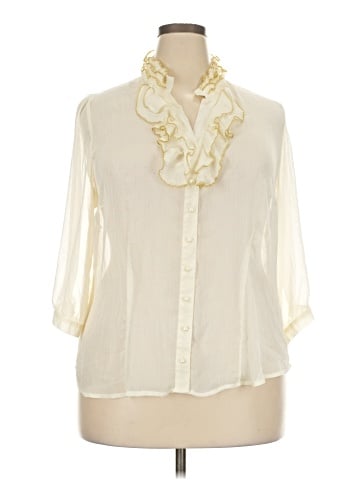 Lane Bryant 3/4 Sleeve Blouse (view 1)