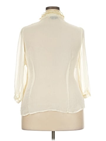 Lane Bryant 3/4 Sleeve Blouse (view 2)