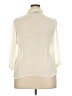 Lane Bryant 100% Polyester Ivory 3/4 Sleeve Blouse Size 18 - 20 Plus - photo 2