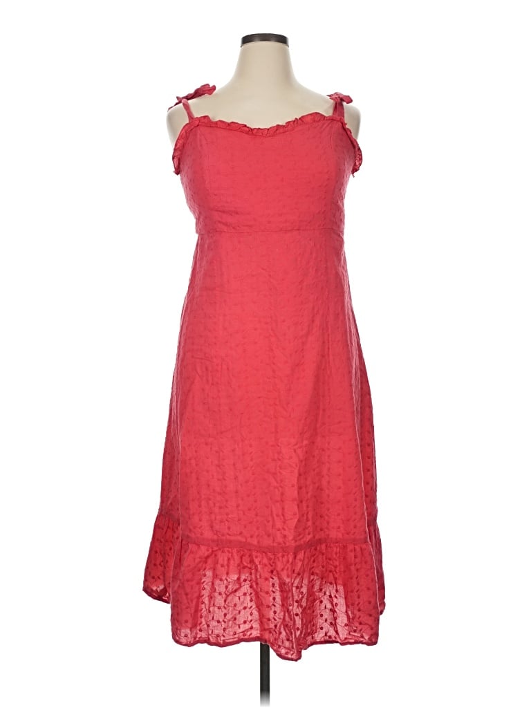 Pre-owned Nsr Casual Dress In Red