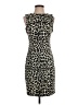 MICHAEL Michael Kors Animal Print Black Cocktail Dress Size S - photo 1