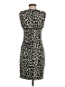 MICHAEL Michael Kors Animal Print Black Cocktail Dress Size S - photo 2