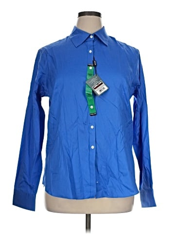 KIRKLAND Signature Long Sleeve Button-Down Shirt (view 1)