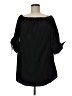 LUCCA Black 3/4 Sleeve Blouse Size M - photo 1