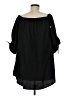 LUCCA Black 3/4 Sleeve Blouse Size M - photo 2