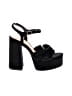 Lulus Black Sandals Size 7 - photo 1