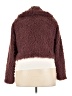 Torrid 100% Polyester Burgundy Faux Fur Jacket Size 2X Plus (2) - photo 2