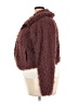 Torrid 100% Polyester Burgundy Faux Fur Jacket Size 2X Plus (2) - photo 5