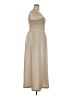 Lou & Grey Solid Tan Casual Dress Size XXL - photo 4