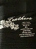 Feathers 100% Nylon Solid Black Casual Skirt Size Med - Lg - photo 4