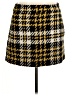 J.Crew Houndstooth Gold Wool Skirt Size 6 - photo 1