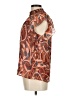 A.L.C. Paisley Brown Sleeveless Silk Top Size 8 - photo 5