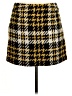 J.Crew Houndstooth Gold Wool Skirt Size 6 - photo 2