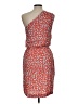 Diane von Furstenberg Print Orange Cocktail Dress Size 10 - photo 2