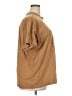 Torrid 100% Cotton Tan Short Sleeve Top Size 2X Plus (2) - photo 4