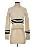 A.L.C. Stripes Ivory Turtleneck Sweater Size S - photo 1