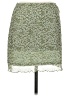 Shein 100% Polyester Tweed Green Casual Skirt Size 6 - photo 1