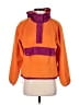 Forever 21 100% Polyester Orange Poncho Size L - photo 1