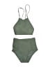 Aerie Solid Green Two Piece Swimsuit Size XS - photo 1