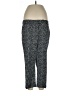 Ann Taylor LOFT Polka Dots Blue Casual Pants Size 12 - photo 1