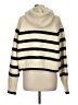 Zara Stripes Ivory Turtleneck Sweater Size M - photo 2